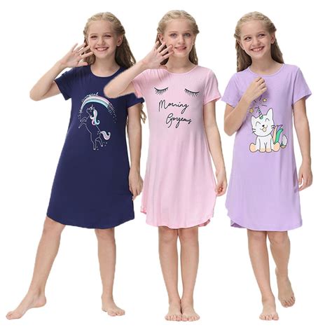 little girls nightgowns|Girls Nightgowns & Sleepshirts in Girls Pajamas .